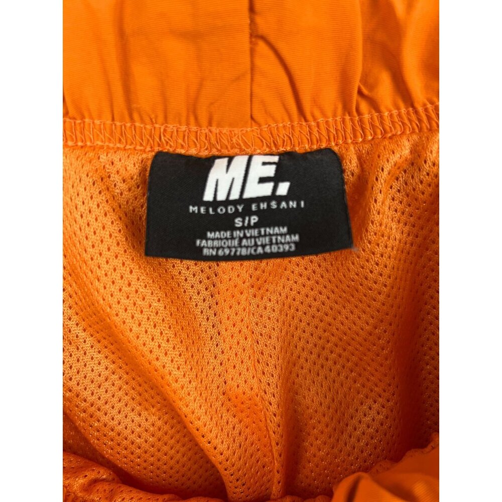 Melody Ehsani Womens Orange Drawstrings Athletic … - image 4